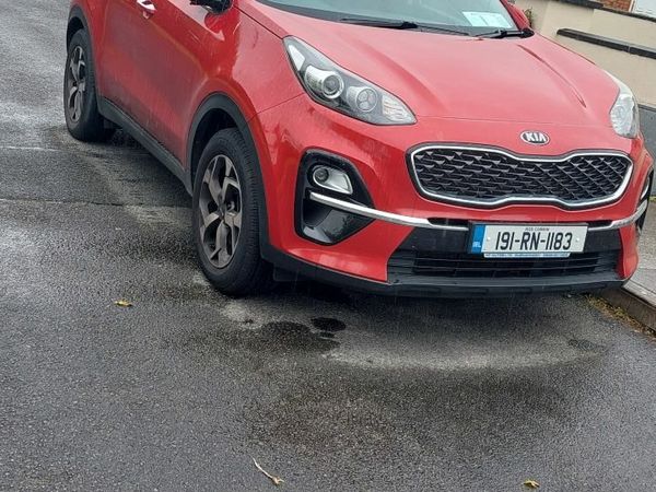 Kia Sportage SUV, Diesel, 2019, Red