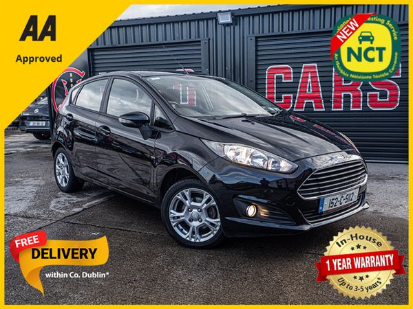Ford Fiesta Hatchback, Petrol, 2015, Black
