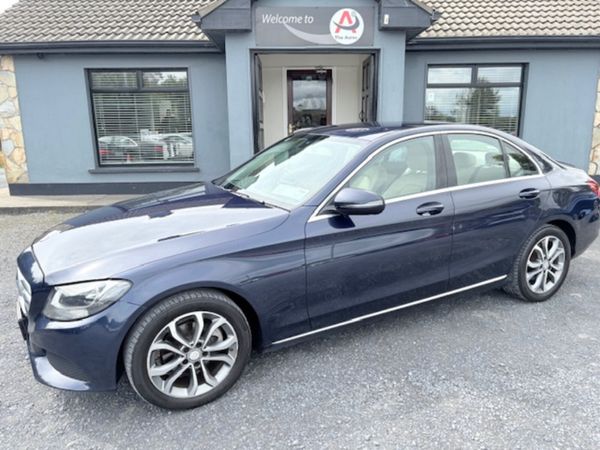 Mercedes-Benz C-Class Saloon, Diesel, 2016, Blue