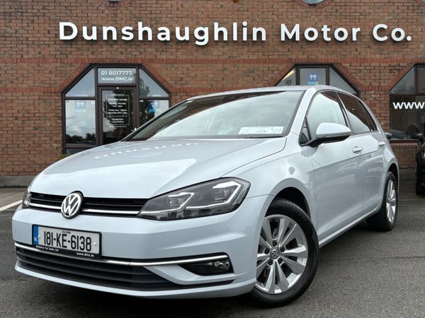 Volkswagen Golf Hatchback, Petrol, 2018, White