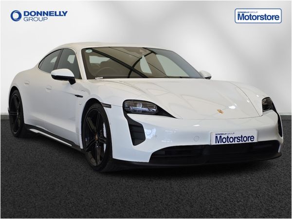 Porsche Taycan Saloon, Electric, 2020, White