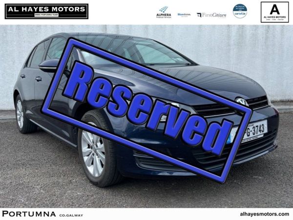 Volkswagen Golf Hatchback, Petrol, 2017, Blue