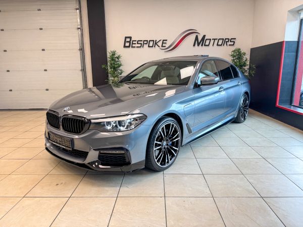 BMW 5-Series Saloon, Petrol Plug-in Hybrid, 2019, Grey
