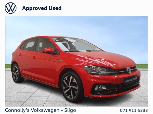 Volkswagen Polo Hatchback, Petrol, 2019, Red