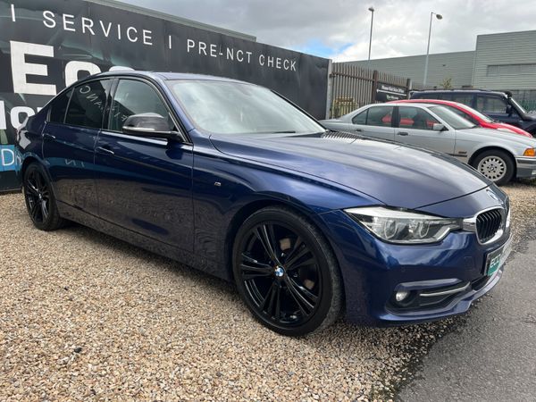BMW 3-Series Saloon, Diesel, 2015, Blue