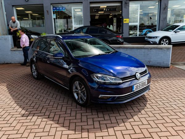 Volkswagen Golf Estate, Diesel, 2020, Blue