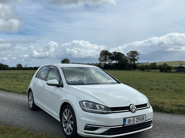 Volkswagen Golf Estate, Petrol, 2018, White