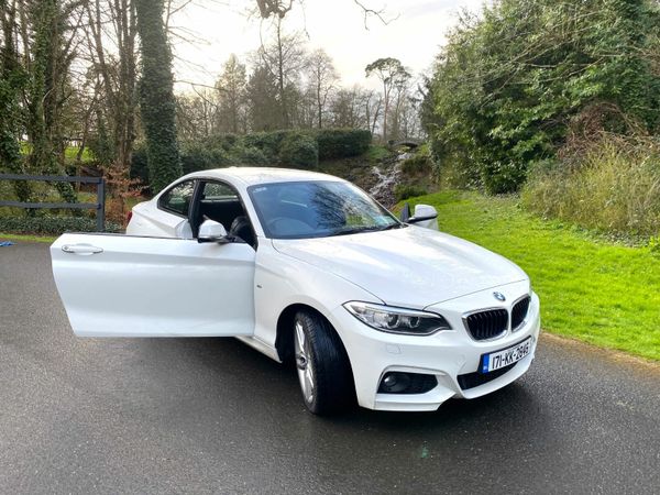 BMW 2-Series Coupe, Petrol, 2017, White