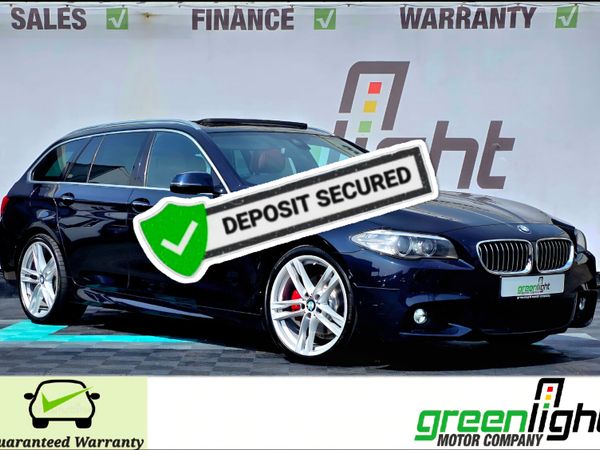BMW 5-Series Estate/Jeep, Diesel, 2015, Black