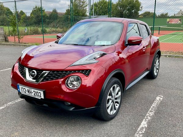 Nissan Juke SUV, Diesel, 2017, Red