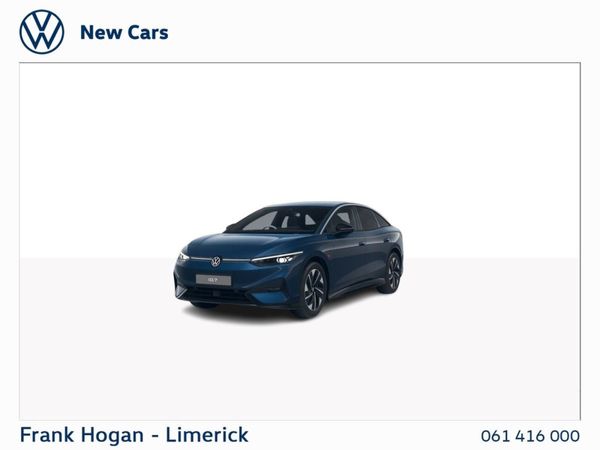 Volkswagen ID.7 Saloon, Electric, 2025, Blue