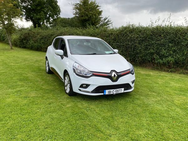 Renault Clio Hatchback, Petrol, 2018, White