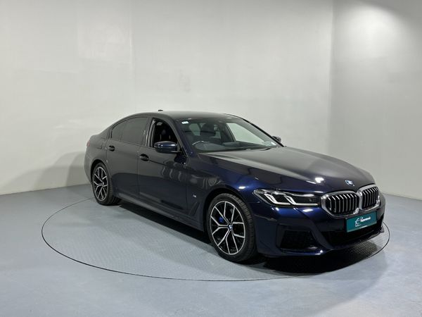 BMW 5-Series Saloon, Petrol Plug-in Hybrid, 2021, Black