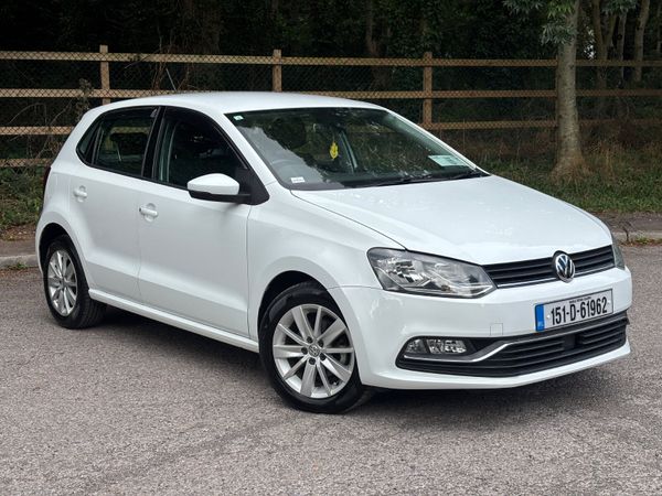 Volkswagen Polo Hatchback, Petrol, 2015, White