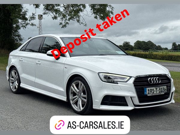 Audi A3 Saloon, Diesel, 2019, White