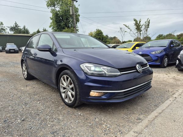 Volkswagen Golf Hatchback, Petrol, 2018, Blue