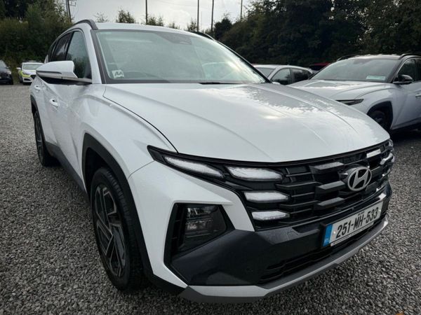 Hyundai Tucson SUV, Petrol Plug-in Hybrid, 2025, White