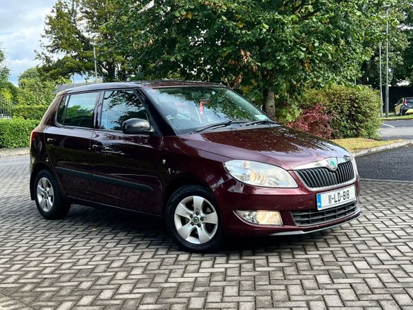 Skoda Fabia Hatchback, Diesel, 2011, Red