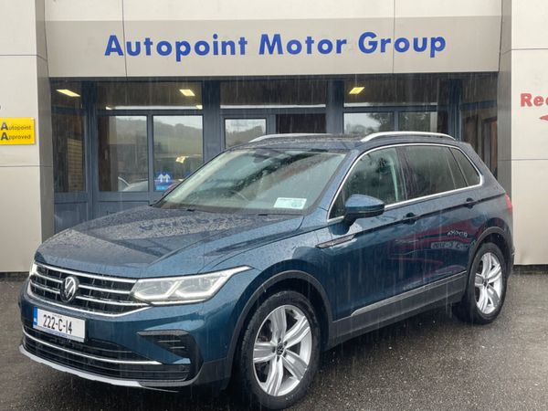 Volkswagen Tiguan SUV, Diesel, 2022, Blue