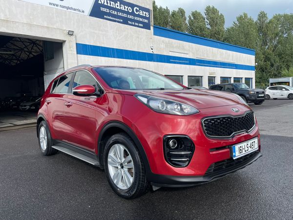 Kia Sportage SUV, Diesel, 2016, Red