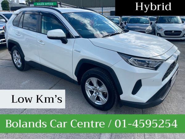 Toyota RAV4 SUV, Petrol Hybrid, 2020, White