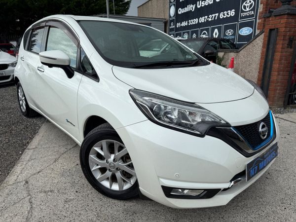 Nissan Note Hatchback, Petrol Hybrid, 2017, White
