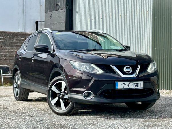 Nissan Qashqai SUV, Diesel, 2017, Black