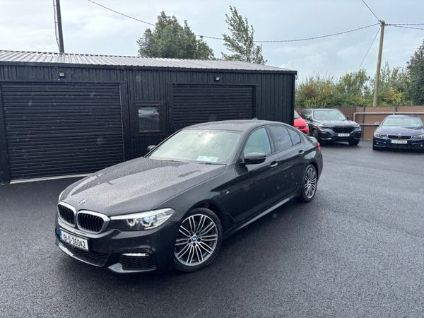 BMW 5-Series Saloon, Diesel, 2018, Black