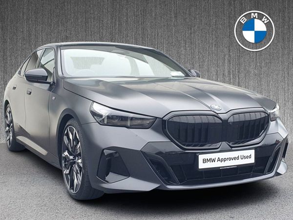 BMW 5-Series Saloon, Petrol Plug-in Hybrid, 2024, Grey