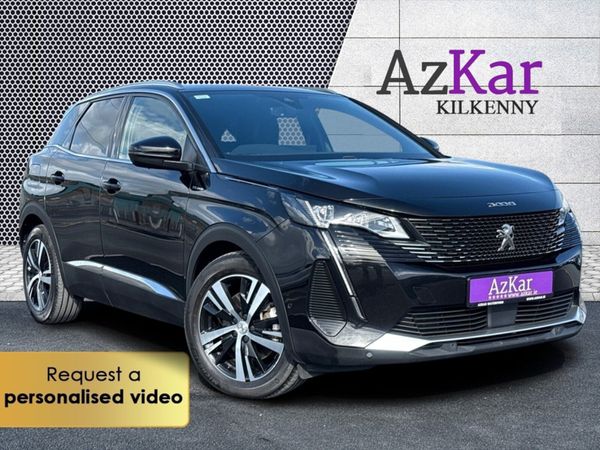 Peugeot 3008 SUV, Petrol Plug-in Hybrid, 2022, Black