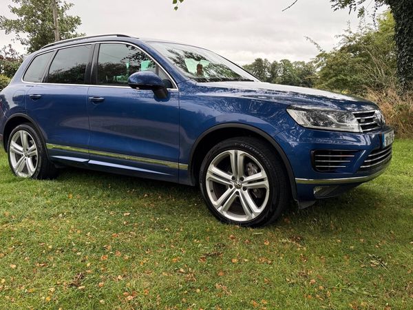 Volkswagen Touareg SUV, Diesel, 2018, Blue