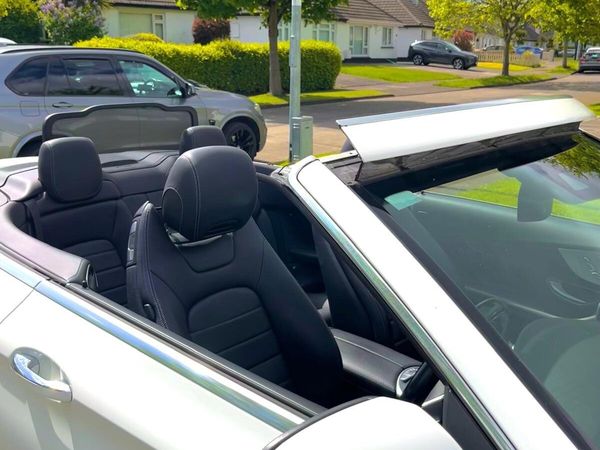 Mercedes-Benz C-Class Convertible, Diesel, 2017, White