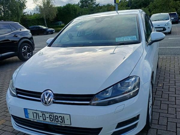 Volkswagen Golf Hatchback, Petrol, 2017, White