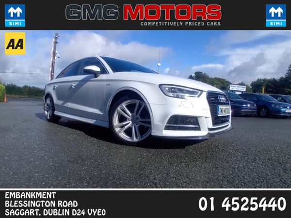 Audi A3 Saloon, Petrol, 2018, White