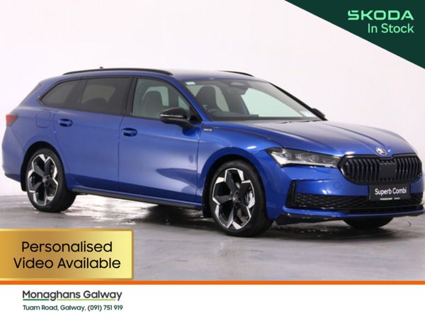 Skoda Superb Estate, Diesel, 2025, Blue