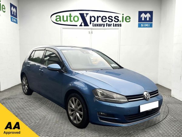 Volkswagen Golf Hatchback, Petrol, 2014, Blue
