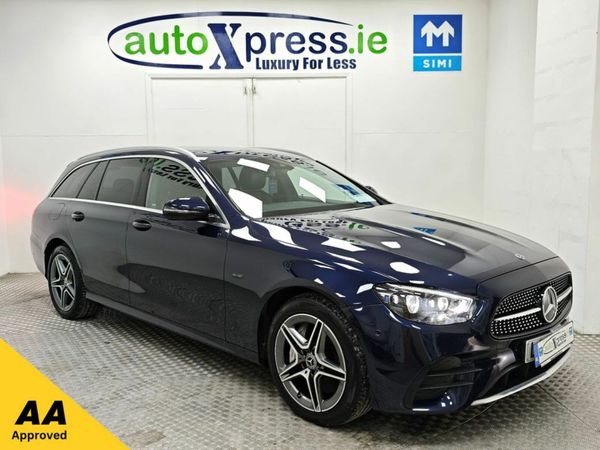 Mercedes-Benz E-Class Estate, Diesel Hybrid, 2020, Blue
