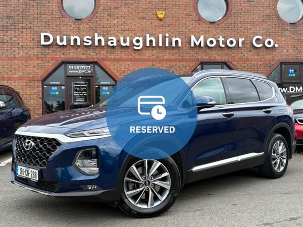 Hyundai Santa Fe SUV, Diesel, 2019, Blue