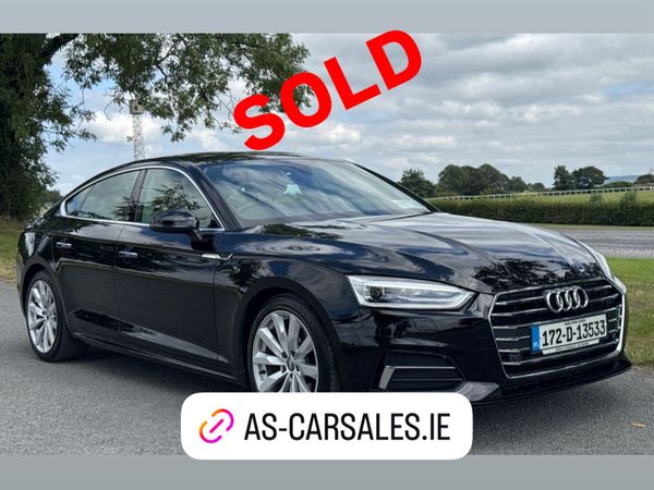 Audi A5 Hatchback, Diesel, 2017, Black