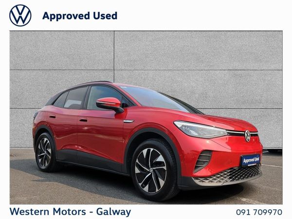 Volkswagen ID.4 SUV, Electric, 2022, Red