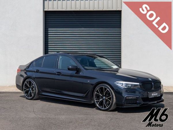 BMW 5-Series Saloon, Diesel, 2020, Black