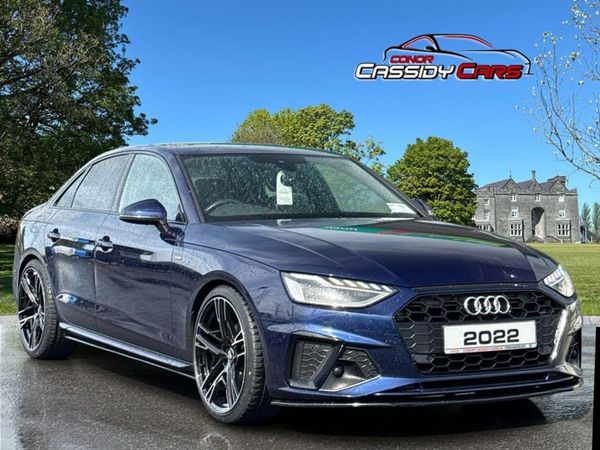 Audi A4 Saloon, Diesel, 2022, Blue