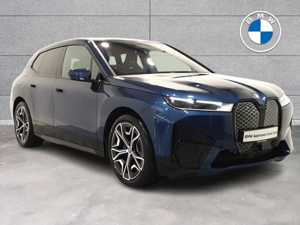 BMW iX SUV, Electric, 2022, Blue