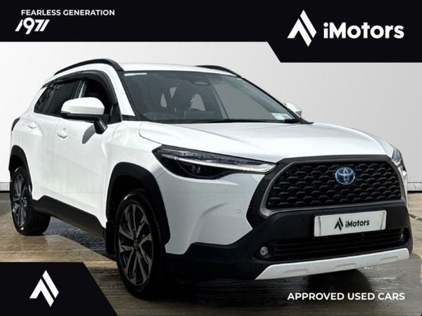 Toyota Corolla Cross SUV, Hybrid, 2023, White
