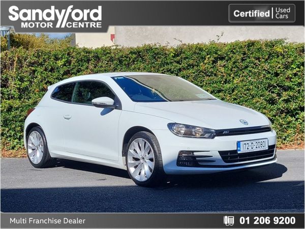 Volkswagen Scirocco Coupe, Petrol, 2017, White