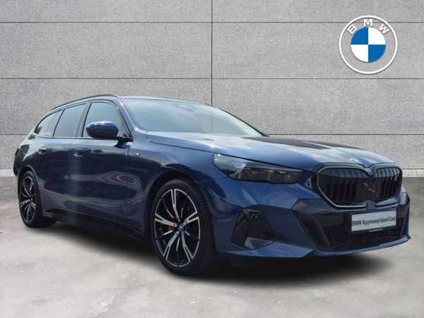 BMW i5 Estate, Electric, 2024, Blue