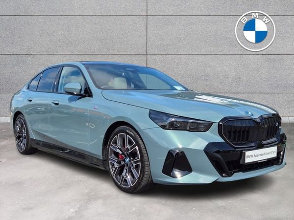 BMW i5 Saloon, Electric, 2025, Green