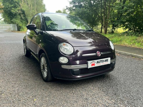 Fiat 500 Hatchback, Petrol, 2013, Purple