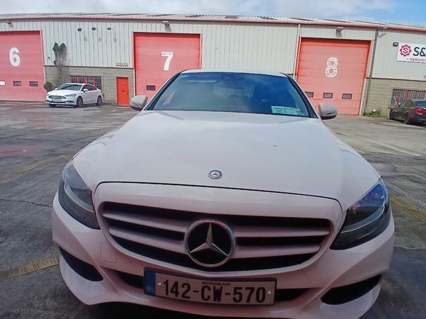 Mercedes-Benz C-Class Saloon, Diesel, 2014, White