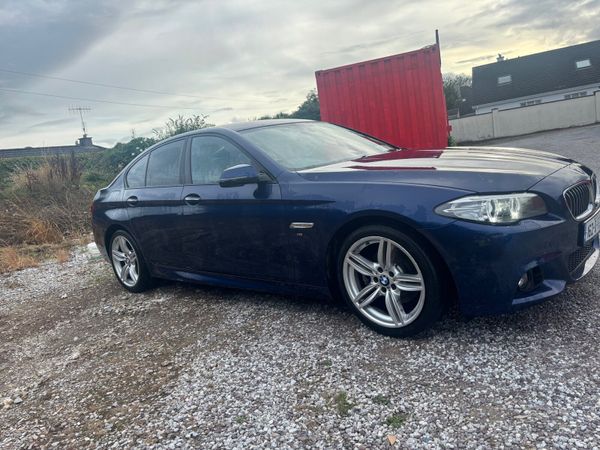 BMW 5-Series Saloon, Diesel, 2016, Blue